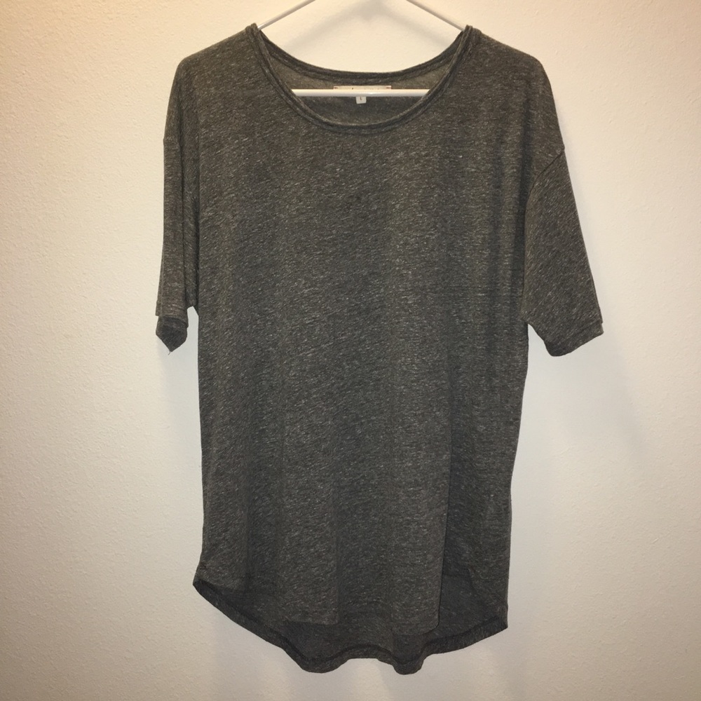 Super cozy, oversized, thin, boyfriend’s t-shirt